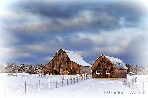 Winter Farm_32597.jpg - Photographed near Smiths Falls, Ontario, Canada.